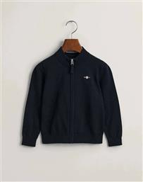 ΖΑΚΕΤΑ ΠΛΕΚΤΗ SHIELD COTTON ZIP CARDIGAN GANT