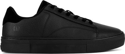 ΑΝΔΡΙΚΑ SNEAKERS ΜΟΝΟΧΡΩΜΑ ''PORTLAND'' - GP505010AM-BK00 ΜΑΥΡΟ GAP