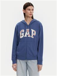 ΜΠΛΟΥΖΑ 727433-06 ΜΠΛΕ RELAXED FIT GAP από το MODIVO