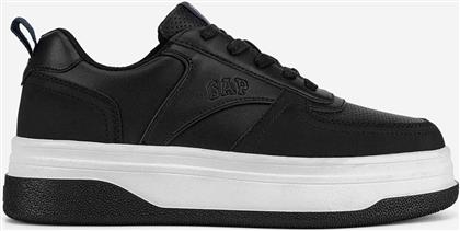 ΓΥΝΑΙΚΕΙΑ SNEAKERS ΜΕ ΑΝΑΓΛΥΦΟ ΛΟΓΟΤΥΠΟ - GP514033AW-BK00 ΜΑΥΡΟ GAP