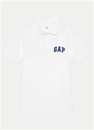 POLO 843607-01 ΛΕΥΚΟ REGULAR FIT GAP