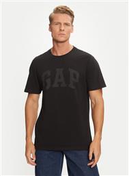 ΣΕΤ 2 T-SHIRTS 885595-00 ΜΑΥΡΟ REGULAR FIT GAP