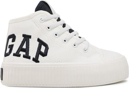 SNEAKERS JACKSON MID TWL GAI501F6TYWHITGP ΛΕΥΚΟ GAP