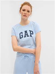 T-SHIRT 268820-65 ΜΠΛΕ REGULAR FIT GAP από το MODIVO