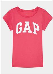 T-SHIRT 460525-05 ΡΟΖ REGULAR FIT GAP