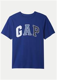 T-SHIRT 490406-00 ΜΠΛΕ REGULAR FIT GAP