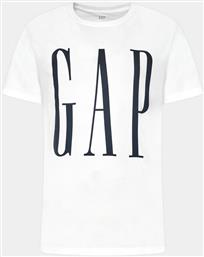 T-SHIRT 499950-03 ΛΕΥΚΟ REGULAR FIT GAP