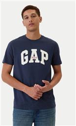 T-SHIRT 542246-02 ΣΚΟΥΡΟ ΜΠΛΕ REGULAR FIT GAP