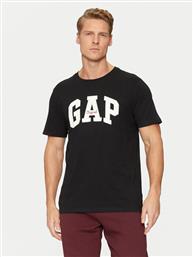 T-SHIRT 542246-03 ΜΑΥΡΟ REGULAR FIT GAP