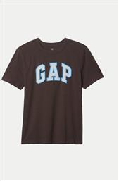 T-SHIRT 605364 ΚΑΦΕ REGULAR FIT GAP