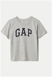 T-SHIRT 609749-04 ΓΚΡΙ REGULAR FIT GAP