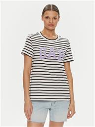 T-SHIRT 616788-01 ΜΑΥΡΟ REGULAR FIT GAP