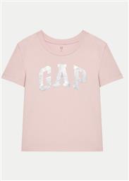 T-SHIRT 628713-00 ΡΟΖ RELAXED FIT GAP