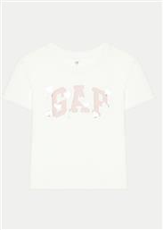 T-SHIRT 628713-01 ΛΕΥΚΟ RELAXED FIT GAP