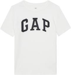 T-SHIRT 708370-03 ΛΕΥΚΟ REGULAR FIT GAP