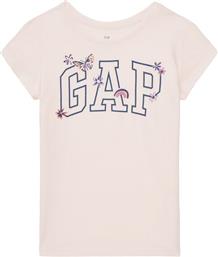 T-SHIRT 721891-01 ΡΟΖ REGULAR FIT GAP