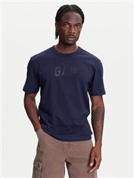 T-SHIRT 782369-00 ΣΚΟΥΡΟ ΜΠΛΕ REGULAR FIT GAP