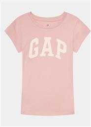 T-SHIRT 792399-01 ΡΟΖ REGULAR FIT GAP