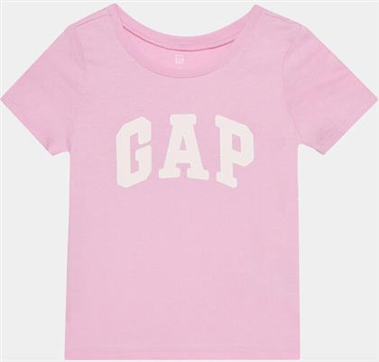 T-SHIRT 862123-00 ΡΟΖ REGULAR FIT GAP