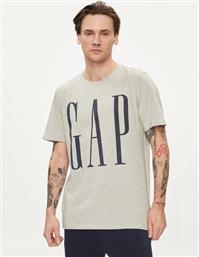 T-SHIRT 866774-02 ΓΚΡΙ REGULAR FIT GAP