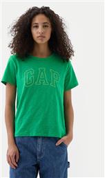 T-SHIRT 871344-04 ΠΡΑΣΙΝΟ REGULAR FIT GAP