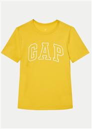 T-SHIRT 885753 ΚΙΤΡΙΝΟ REGULAR FIT GAP