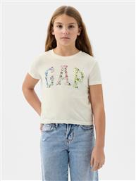 T-SHIRT 888862 ΕΚΡΟΥ REGULAR FIT GAP
