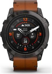 EPIX PRO SAPPHIRE EDITION 51MM CARBON GRAY TITANIUM WITH LEATHER SMARTWATCH GARMIN