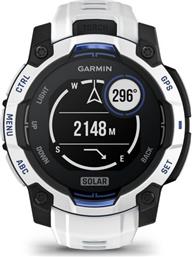 INSTINCT 3 SOLAR 45MM WHITESTONE AND BLUE SMARTWATCH GARMIN