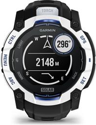 INSTINCT 3 SOLAR 50MM BLACK AND BLUE SMARTWATCH GARMIN