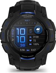SMARTWATCH INSTINCT 3 AMOLED SUPERNOVA COLLECTION 50MM - BLACK WITH BLACK AND BLUE LIMITED EDITION GARMIN