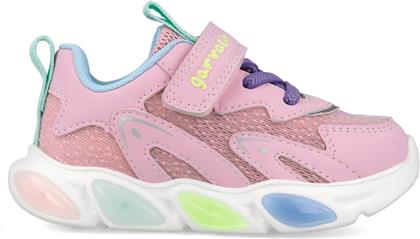 ΠΑΙΔΙΚΟ ΑΘΛΗΤΙΚΟ ΠΑΠΟΥΤΣΙ ΓΙΑ ΚΟΡΙΤΣΙ ΜΕ ΦΩΤΑΚΙΑ ΧΡΩΜΑΤΟΣ ΡΟΖ 251808-D032 GARVALIN