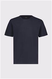 ΑΝΔΡΙΚΟ T-SHIRT ΜΟΝΟΧΡΩΜΟ ΜΕ ΛΟΓΟΤΥΠΟ - 421GU64028 ΜΠΛΕ ΣΚΟΥΡΟ GAUDI