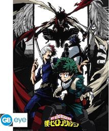 ΑΦΙΣΑ MY HERO ACADEMIA - STAIN VS STUDENTS ΚΑΘΕΤΗ 52X38 CM GBEYE