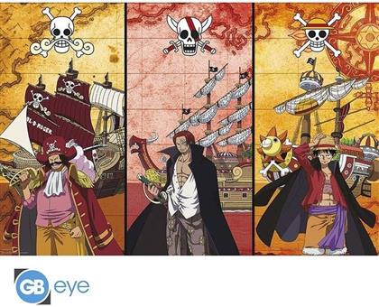 ΑΦΙΣΑ ONE PIECE CAPTAINS ΟΡΙΖΟΝΤΙΑ 92X61 CM GBEYE