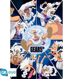 ΑΦΙΣΑ ONE PIECE GEAR FIVE ΚΑΘΕΤΗ 61X92 CM GBEYE