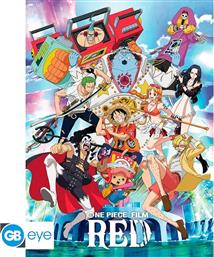 ΑΦΙΣΑ ONE PIECE RED FESTIVAL ΚΑΘΕΤΗ 38 X 52 CM GBEYE
