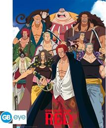 ΑΦΙΣΑ ONE PIECE: RED - RED HAIR PIRATES ΚΑΘΕΤΗ 52X38 CM GBEYE