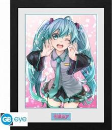 ΑΦΙΣΑ VOCALOID: HATSUNE MIKU - WINK ΣΕ ΚΑΔΡΟ ΚΑΘΕΤΗ 31X41 CM GBEYE