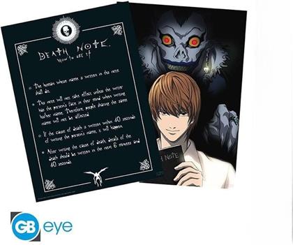 ΑΦΙΣΕΣ DEATH NOTE - LIGHT AND DEATH CHIBI ΚΑΘΕΤΕΣ 2 ΤΜΧ 52X38 CM GBEYE