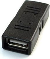 A-USB2-AMFF USB 2.0 COUPLER, BLACK GEMBIRD