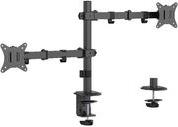 ADJUSTABLE DESK MOUNTED DOUBLE MONITOR ARM 17'-32' MA-D2-03 GEMBIRD