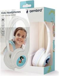 ΑΚΟΥΣΤΙΚΑ HEADSET KIDS MHP-JR ΛΕΥΚΑ ΑΚΟΥΣΤΙΚΑ ΚΕΦΑΛΗΣ GEMBIRD