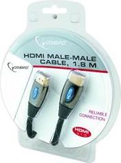 CCPB-HDMI-6 HDMI V.1.3 PREMIUM QUALITY CABLE M/M 1.8M GEMBIRD από το e-SHOP