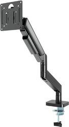 FULL-MOTION DESK DISPLAY MOUNTING ARM 17'-32' BLACK MA-DA1-04 GEMBIRD