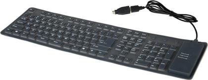 KB-109F ΕΝΣΥΡΜΑΤΟ ΠΛΗΚΤΡΟΛΟΓΙΟ (US) GEMBIRD