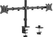 MA-D2-01 ADJUSTABLE DESK 2-DISPLAY MOUNTING ARM (TILTING) 13-27 UP TO 7 KG GEMBIRD