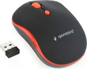 MUSW-4B-03-R WIRELESS OPTICAL MOUSE BLACK/RED GEMBIRD