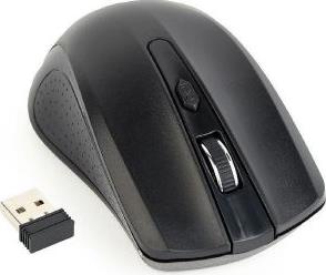 MUSW-4B-04 WIRELESS OPTICAL MOUSE BLACK GEMBIRD από το PLUS4U