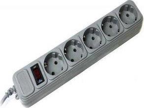 SPG3-B-6C POWER CUBE SURGE PROTECTOR 5 SOCKETS 1.8M GEMBIRD